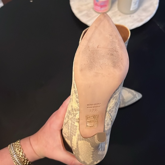 Paris Texas mid calf snake skin boots - Picture 4 of 6